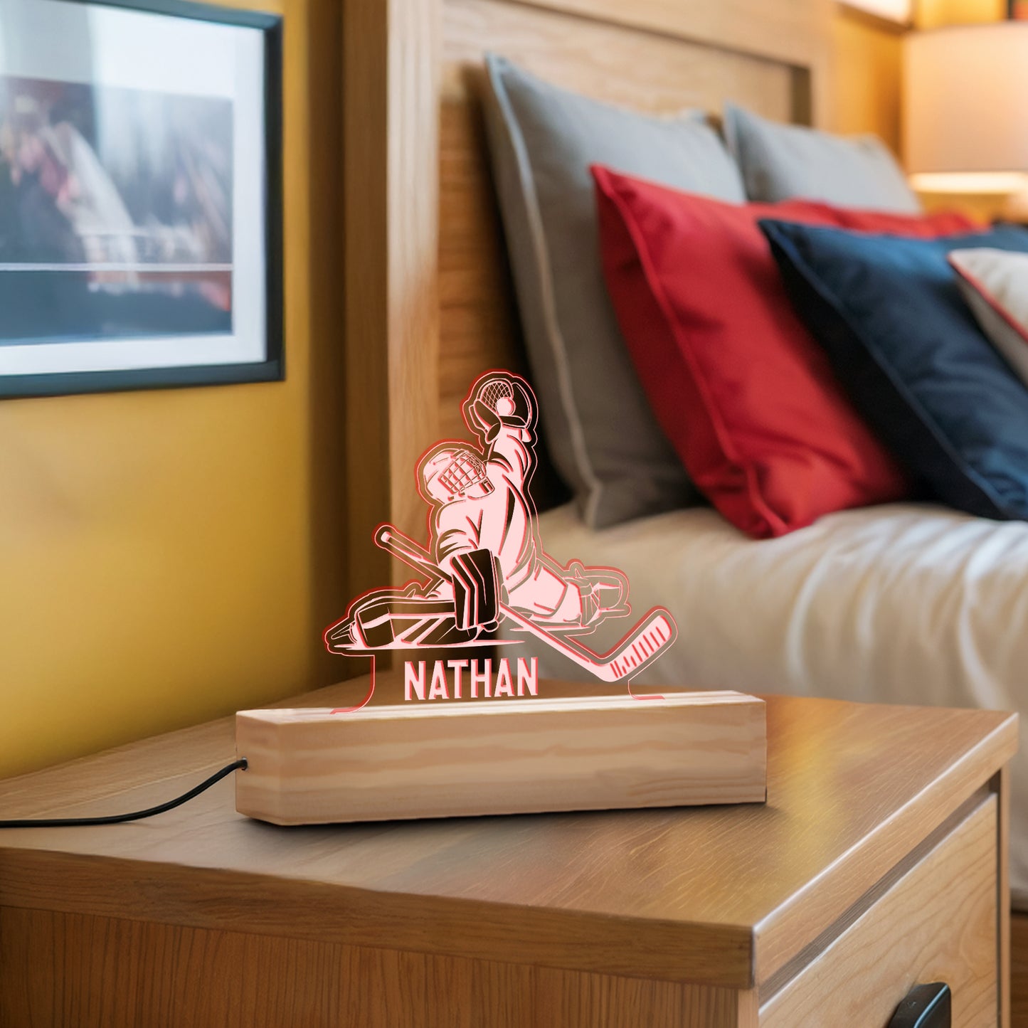 Hockey Goalie Nightlight