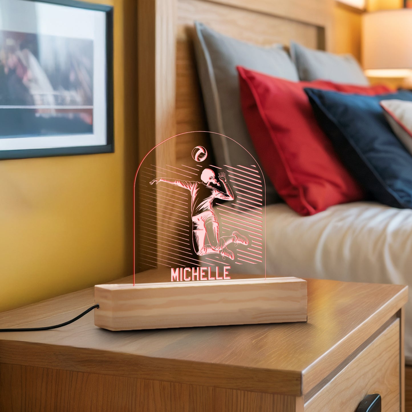 Volleyball Girl Nightlight