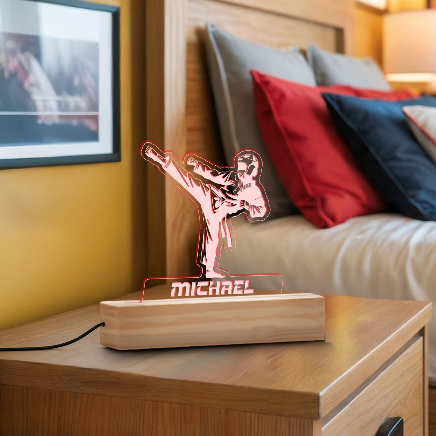 Martial Arts Boy Nightlight