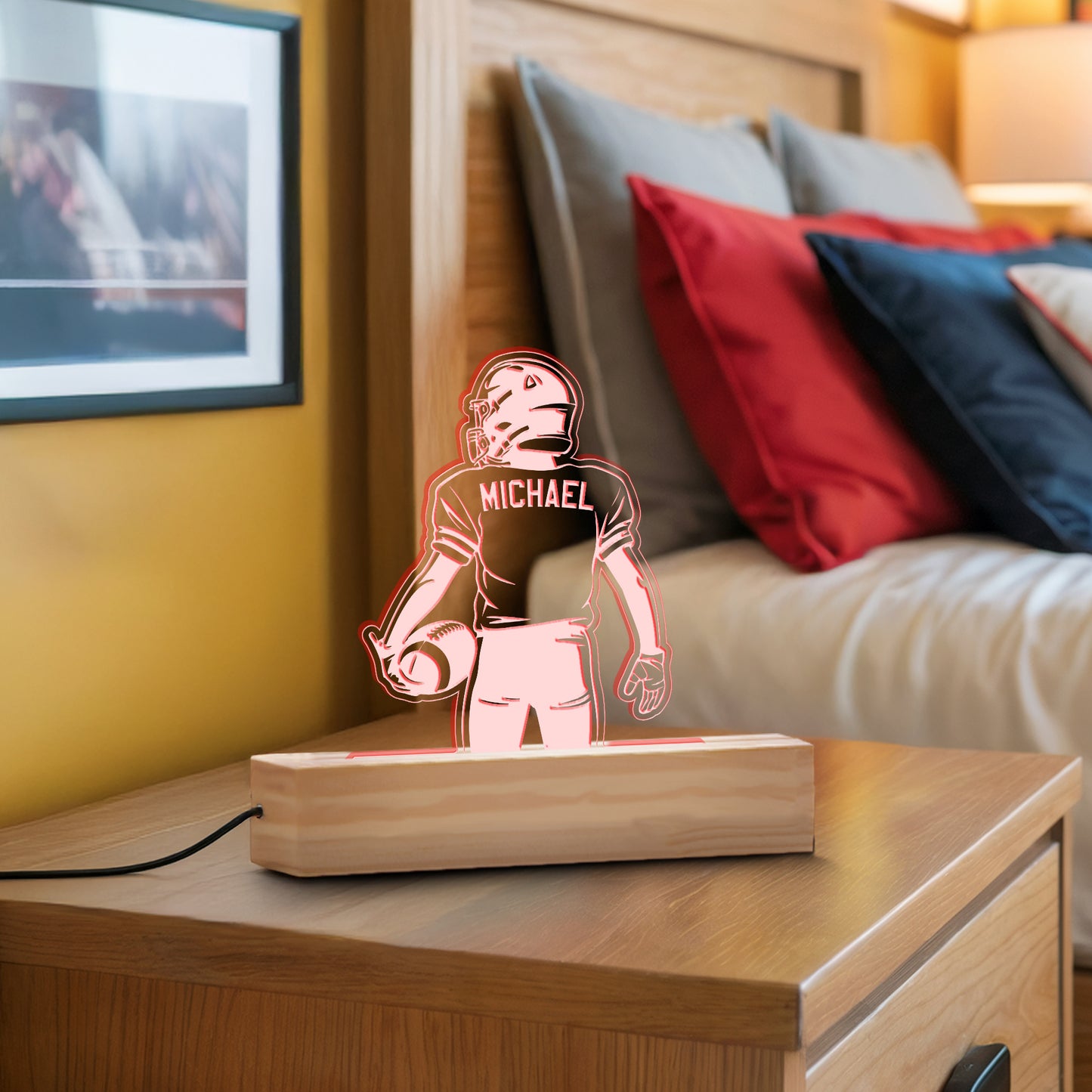 Football Star Nightlight