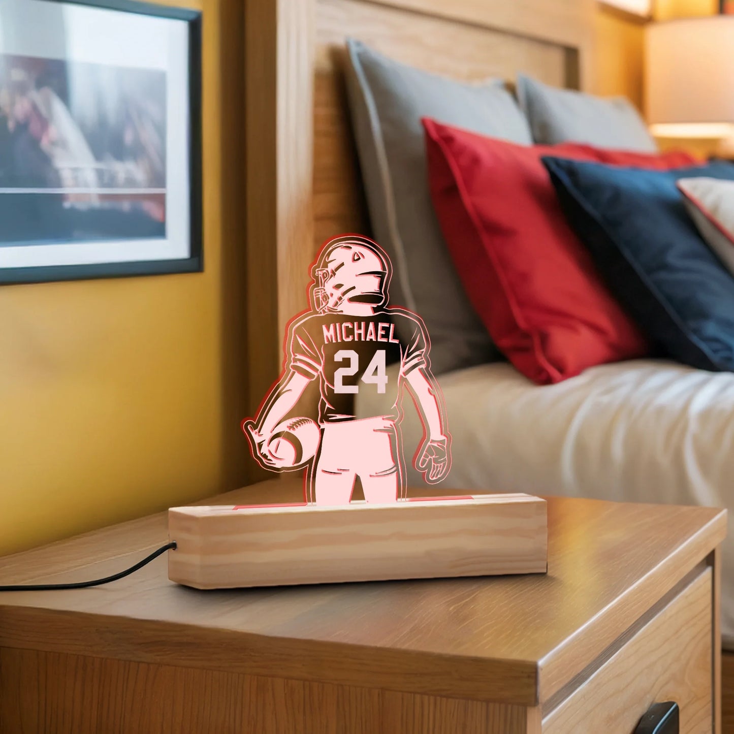 Football Star Nightlight
