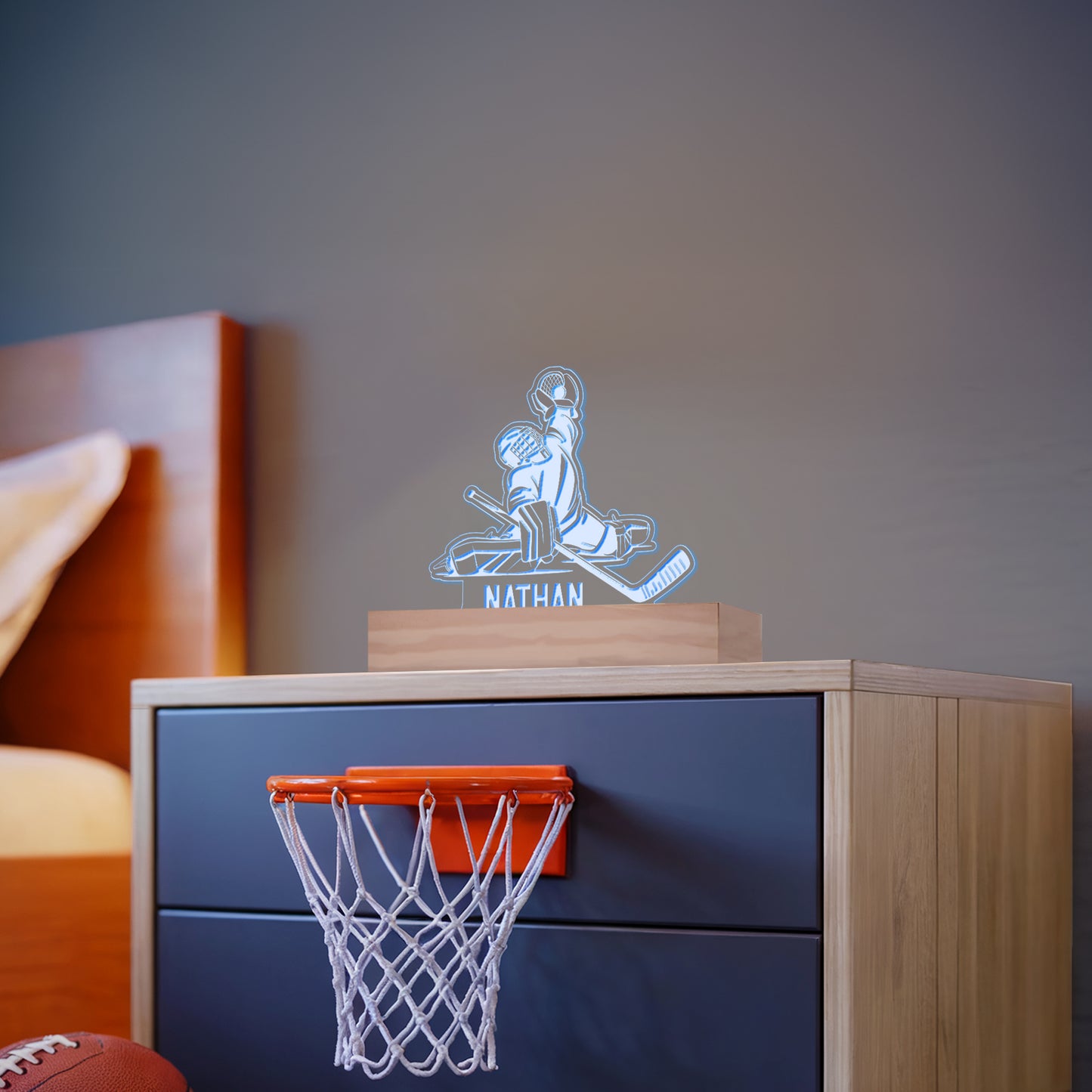 Hockey Goalie Nightlight