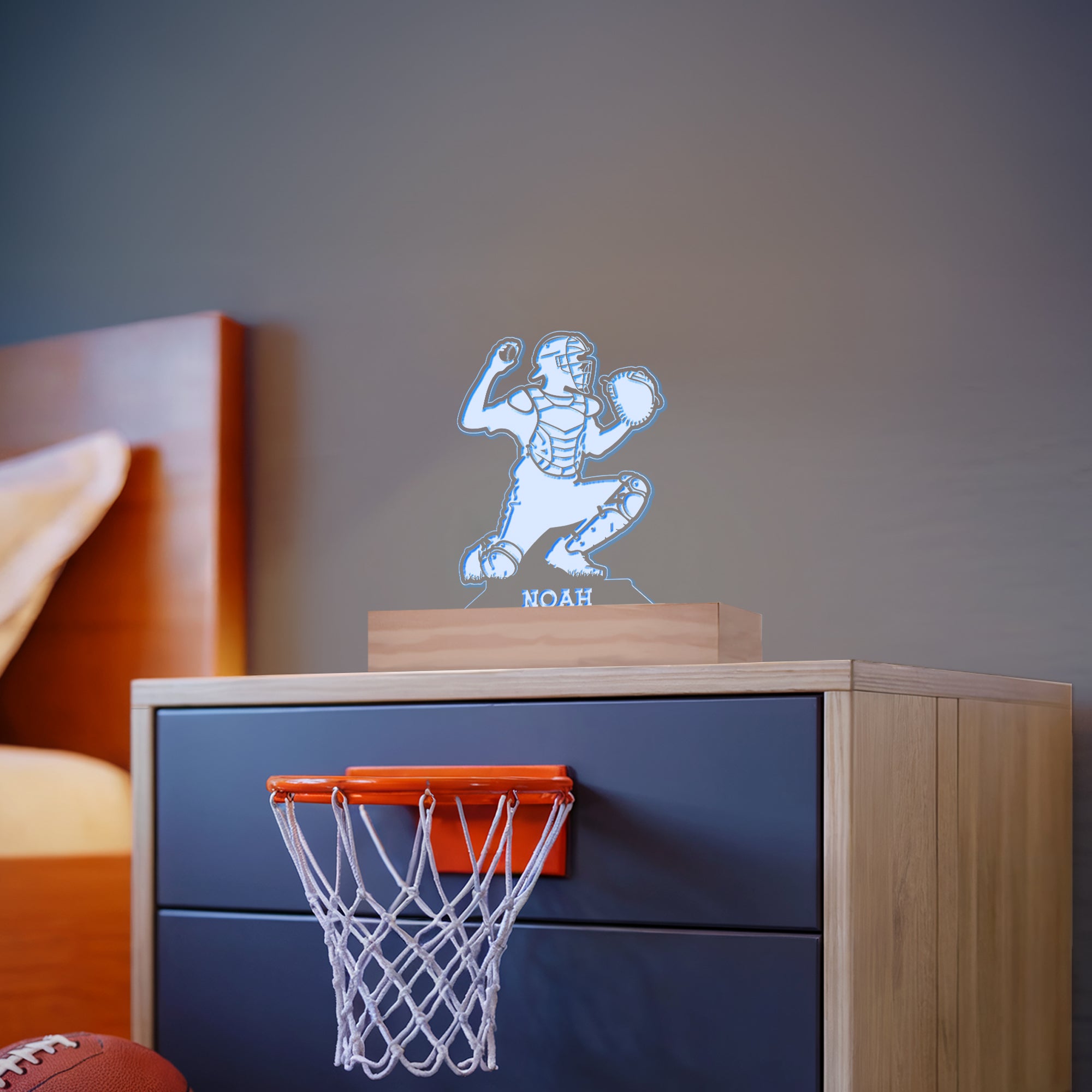 Baseball Catcher Nightlight – MVP Lights