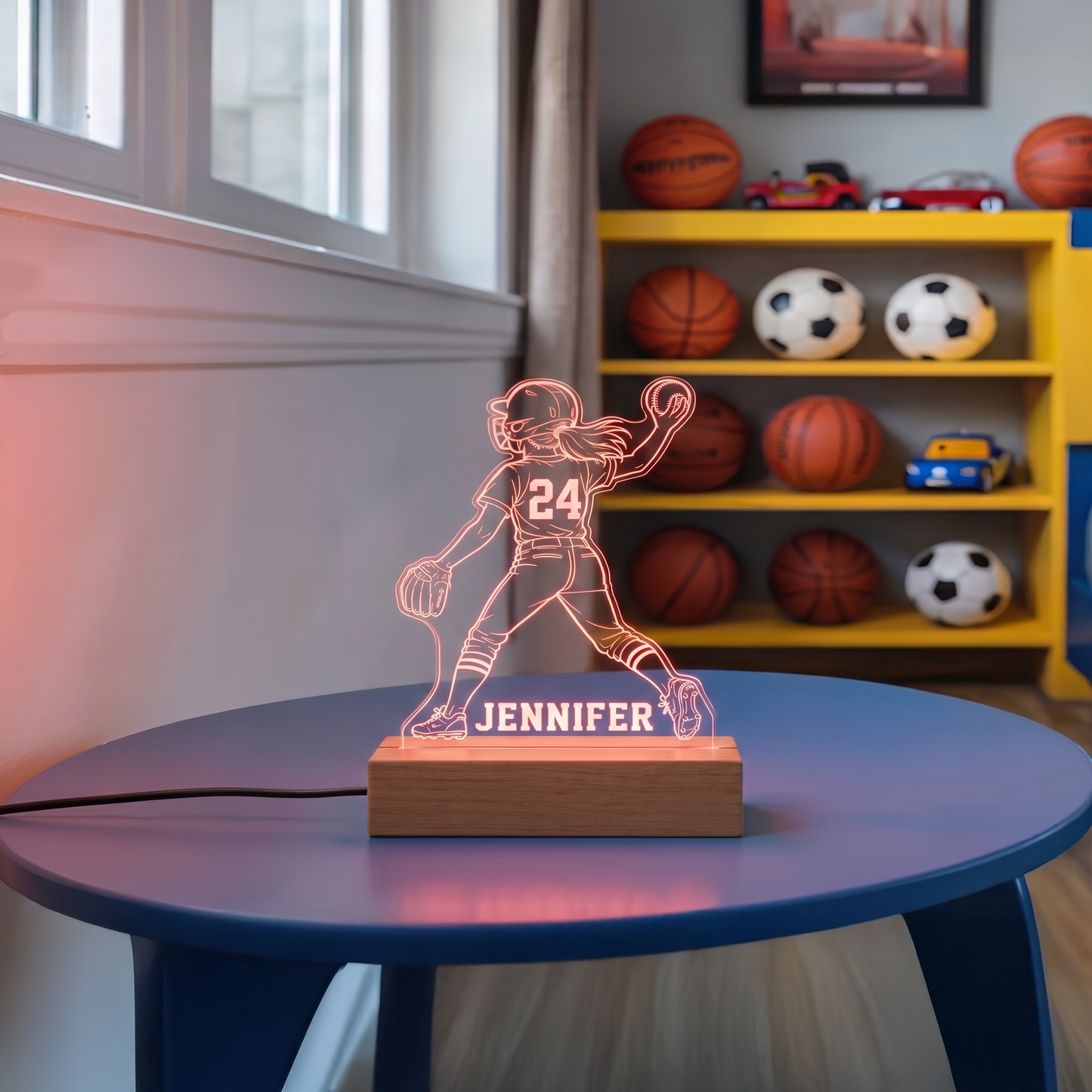 Softball Girl II Nightlight