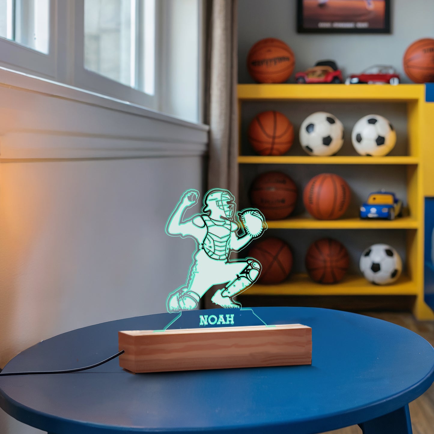 Baseball Catcher Nightlight