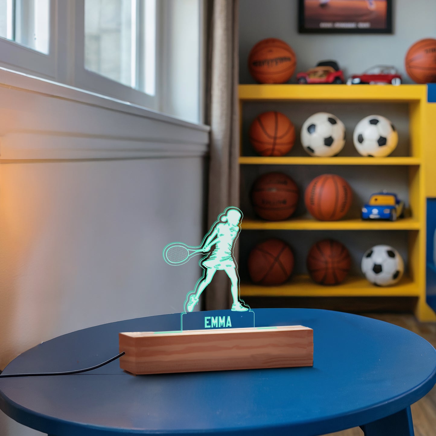 Tennis Girl Nightlight
