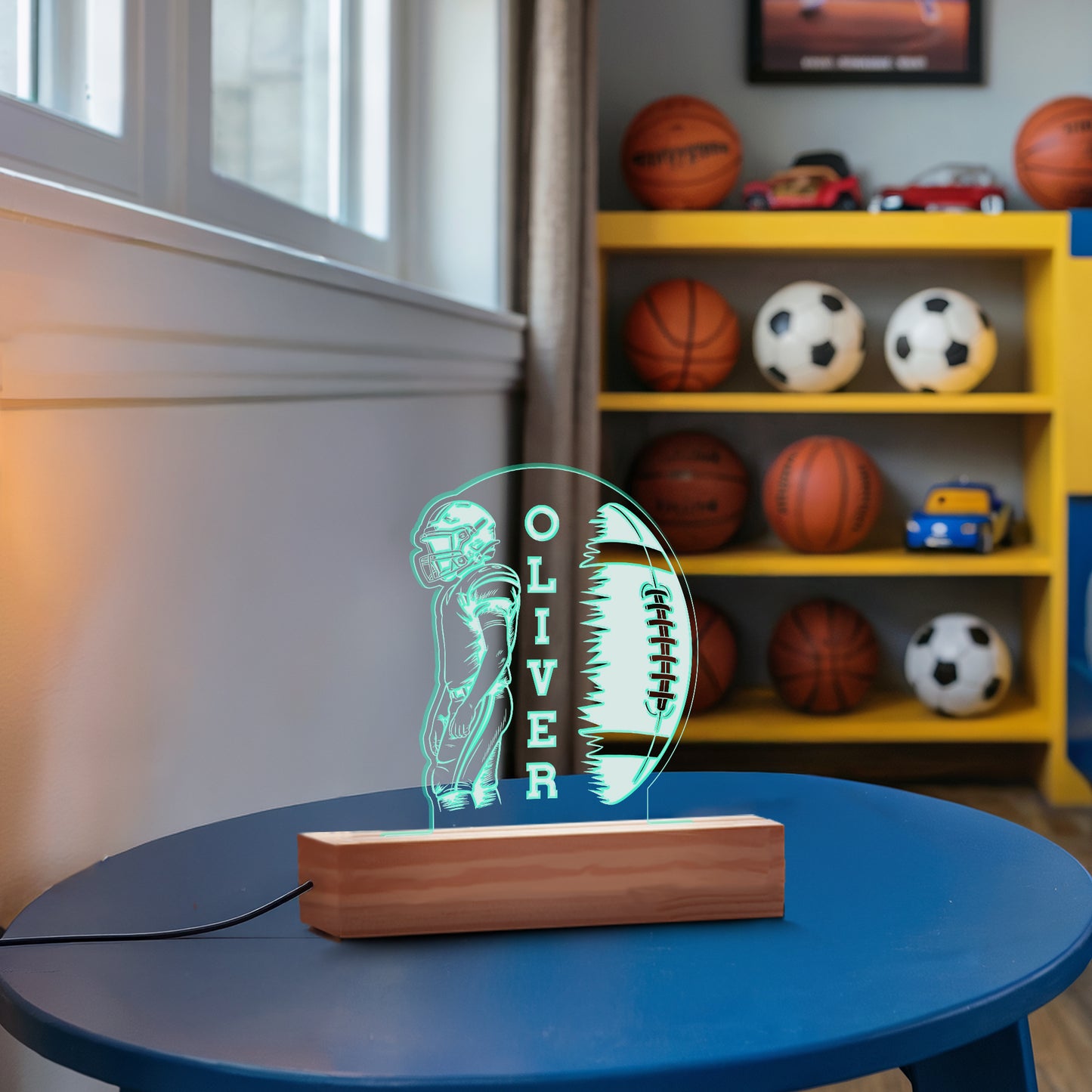 Football Player Nightlight