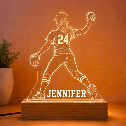 Softball Girl II Nightlight