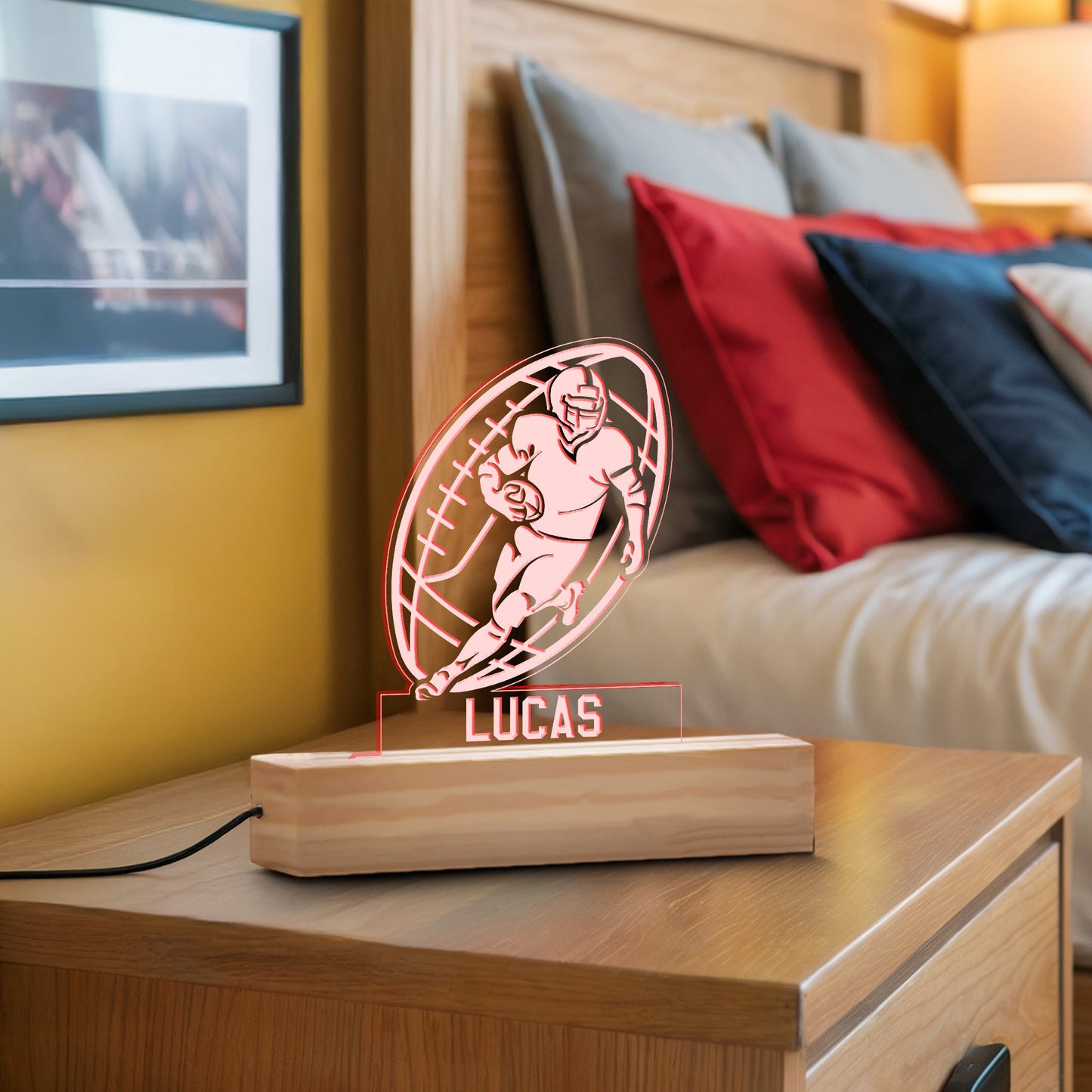 Football Running Back Nightlight