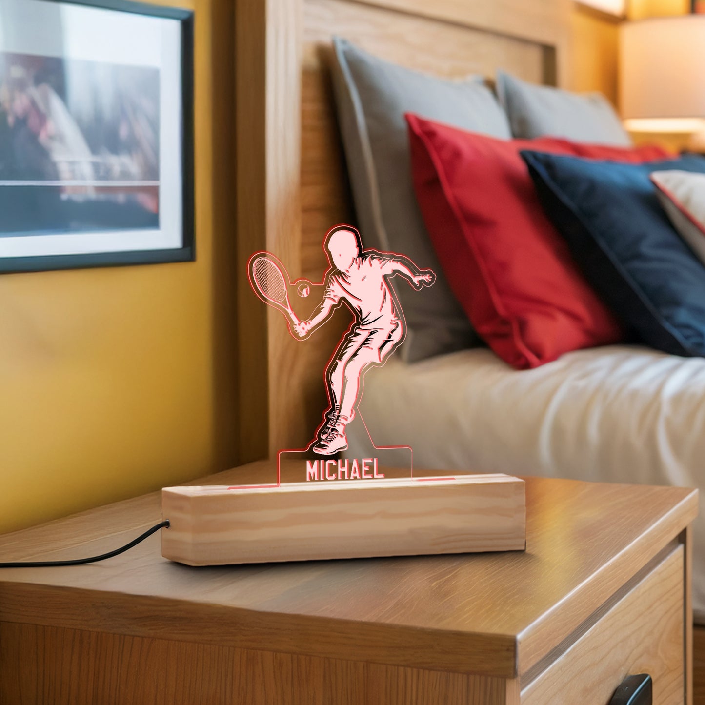 Tennis Boy Nightlight