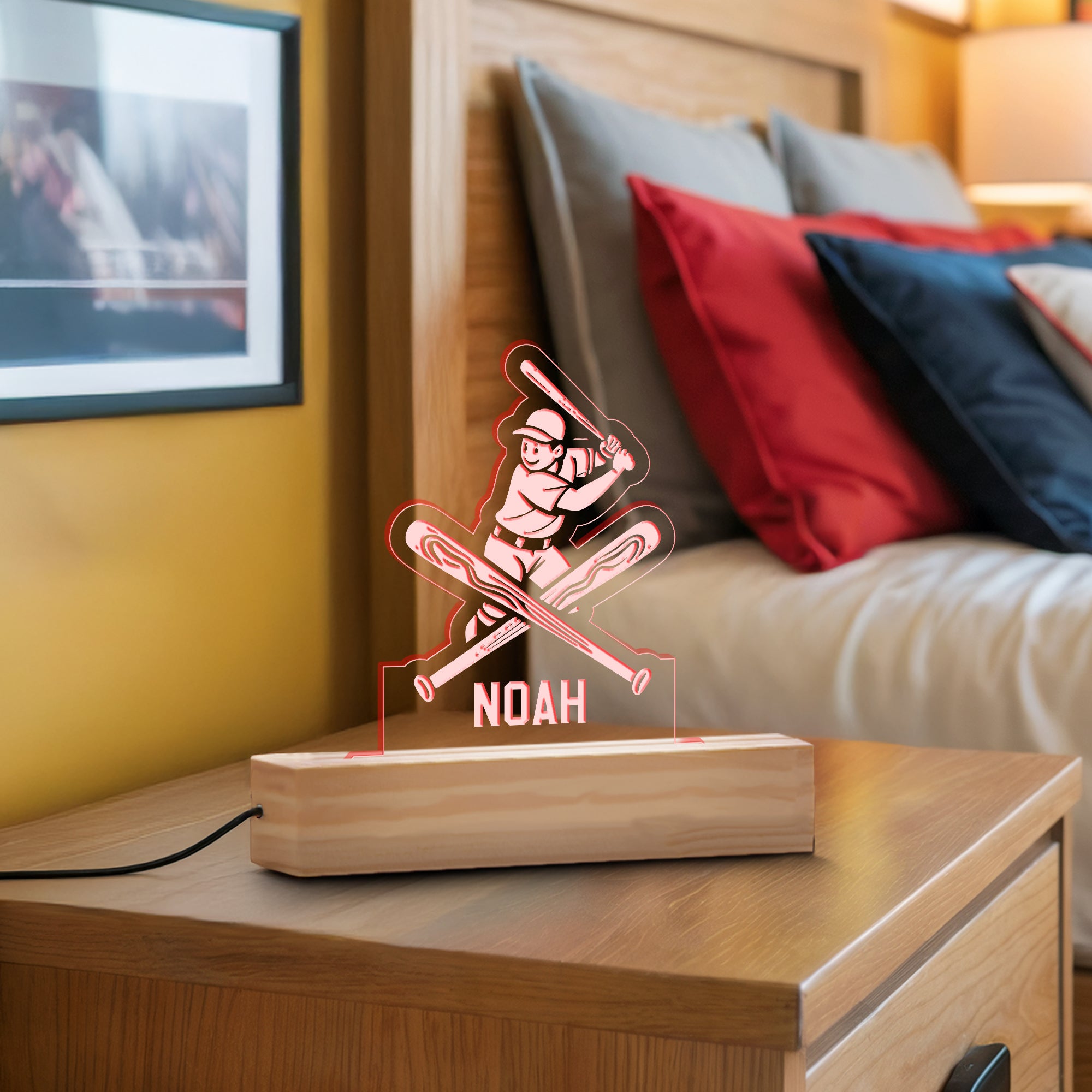 Baseball Bats Nightlight – MVP Lights