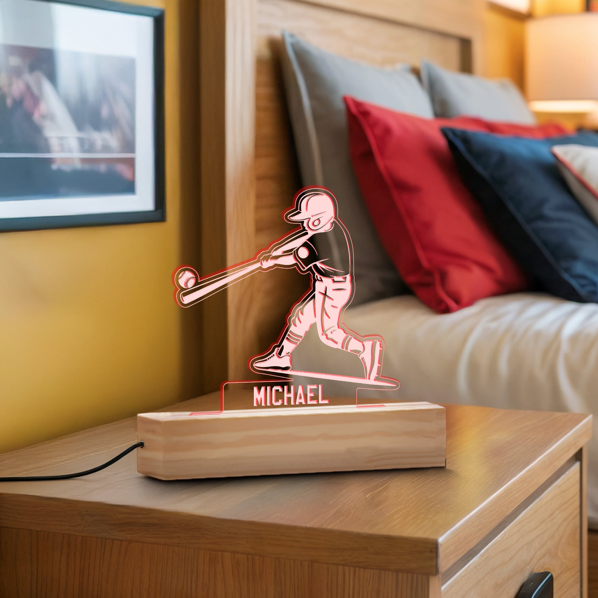 Baseball Dinger Nightlight – MVP Lights
