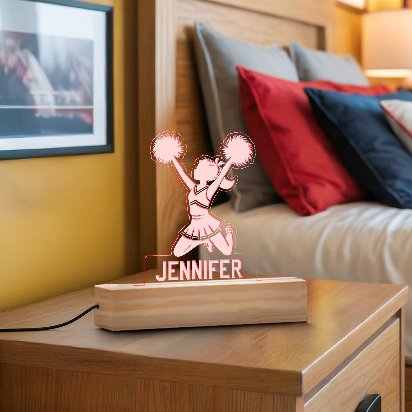 Cheerleader Hype Nightlight