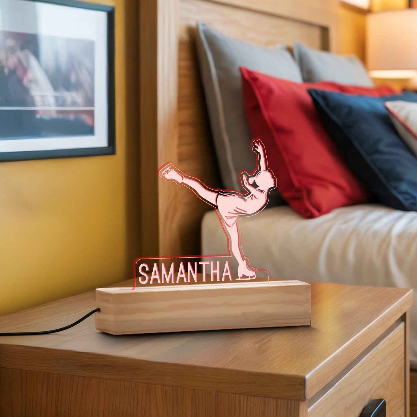 Ice Skating Nightlight