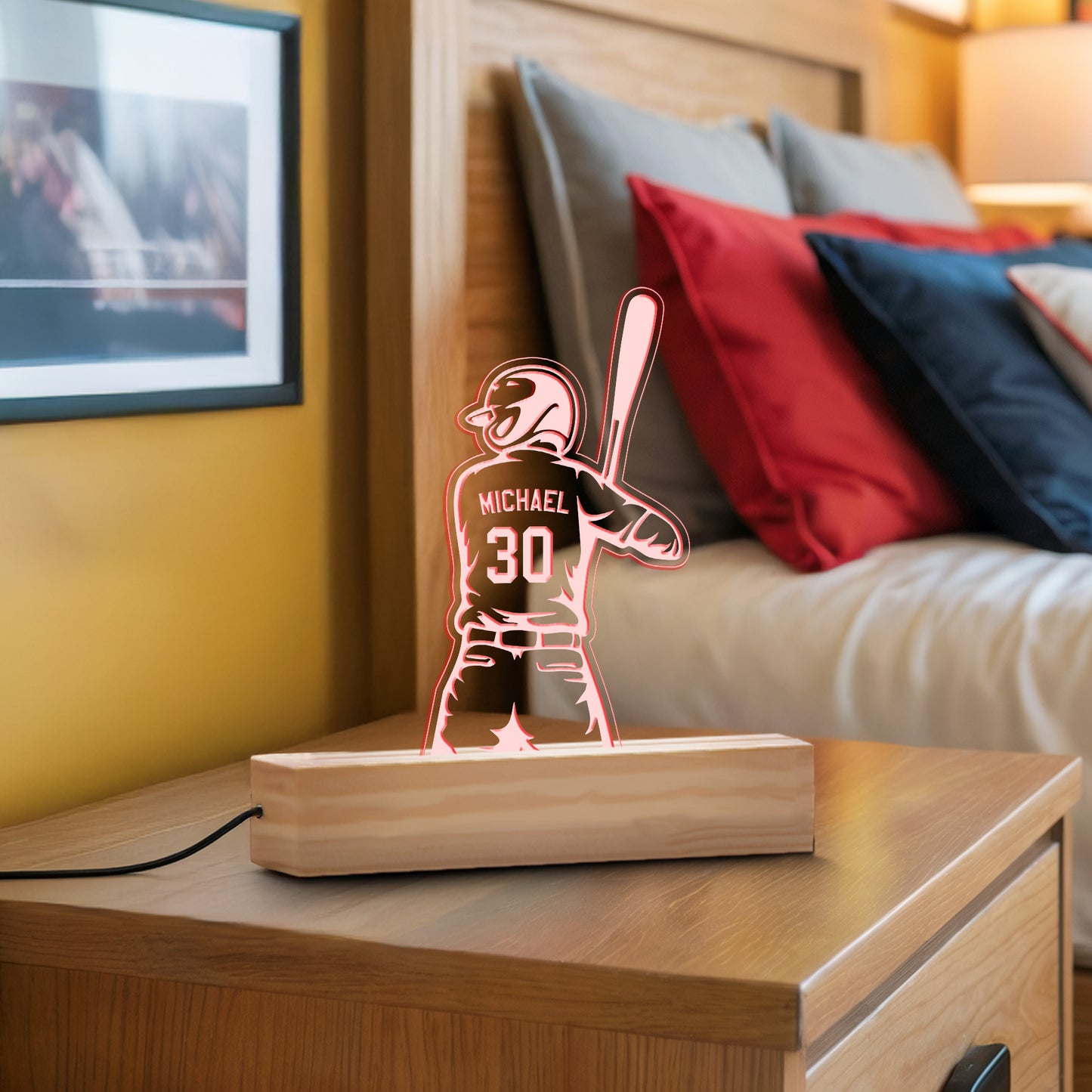 Baseball Slugger Nightlight