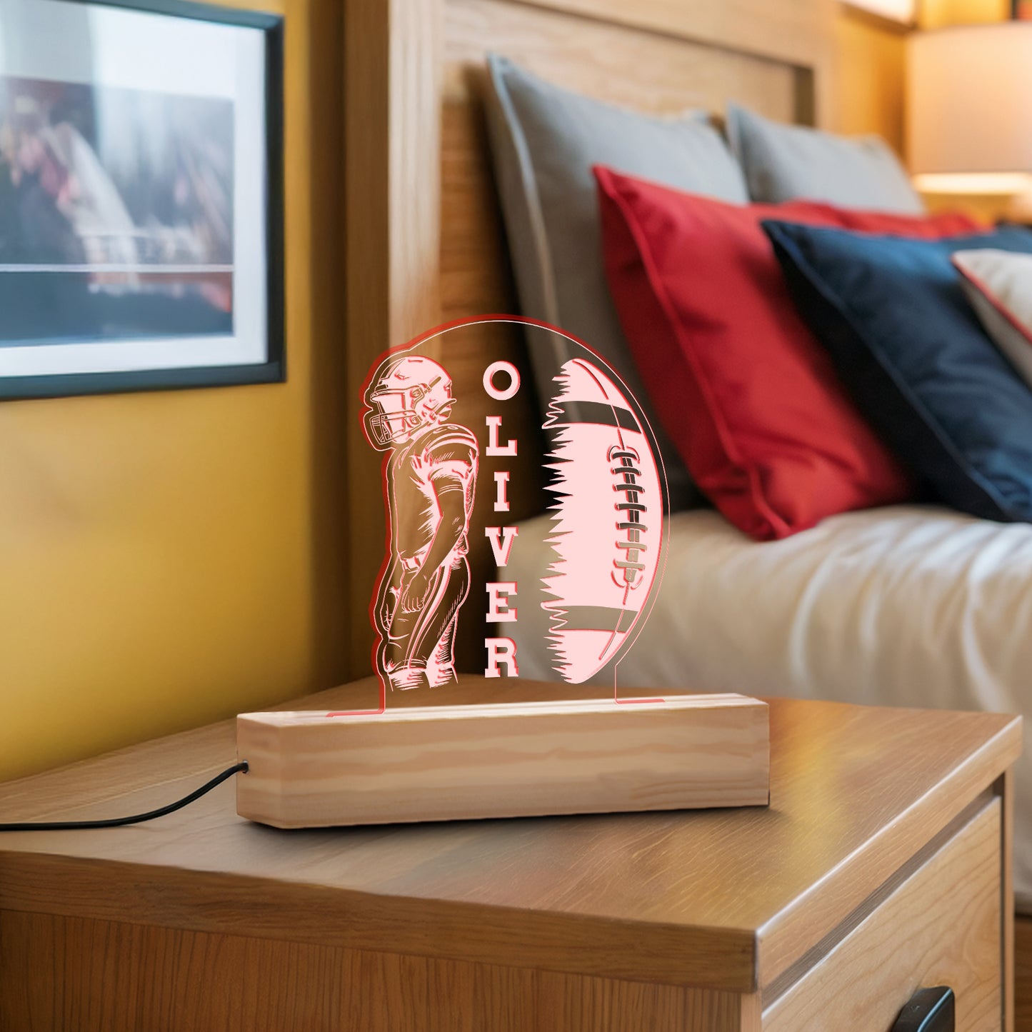 Football Player Nightlight