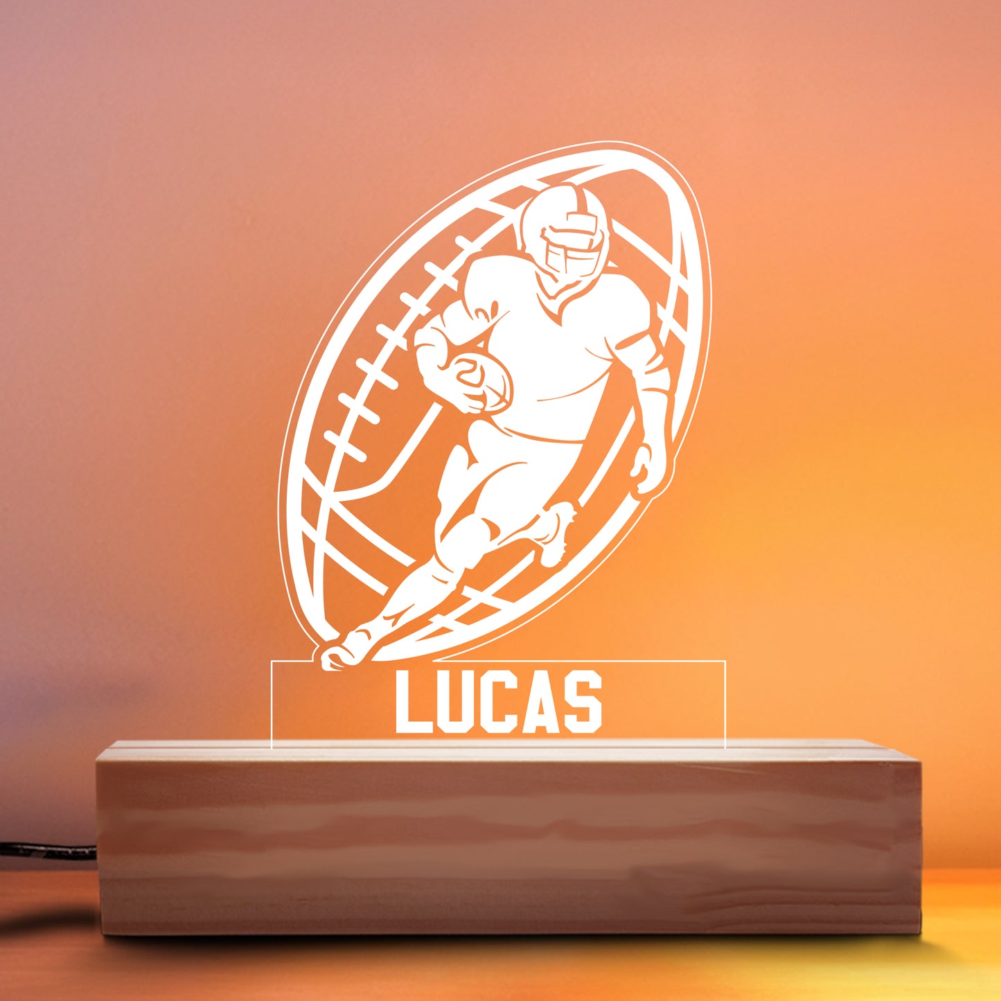 Football Running Back Nightlight