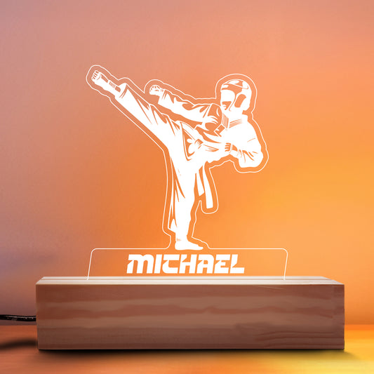 Martial Arts Boy Nightlight