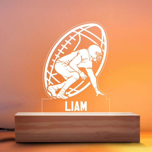 Football Linebacker Nightlight