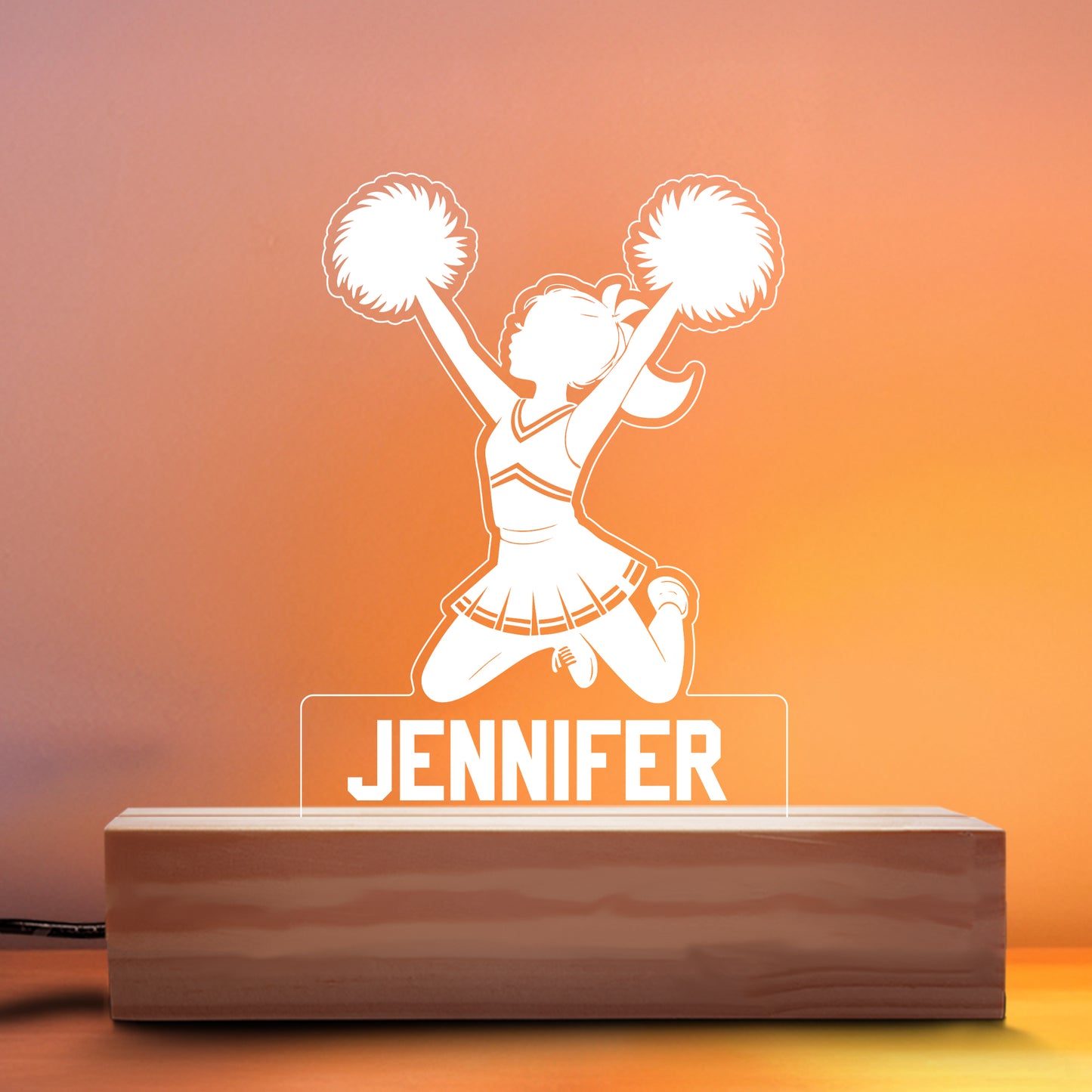 Cheerleader Hype Nightlight