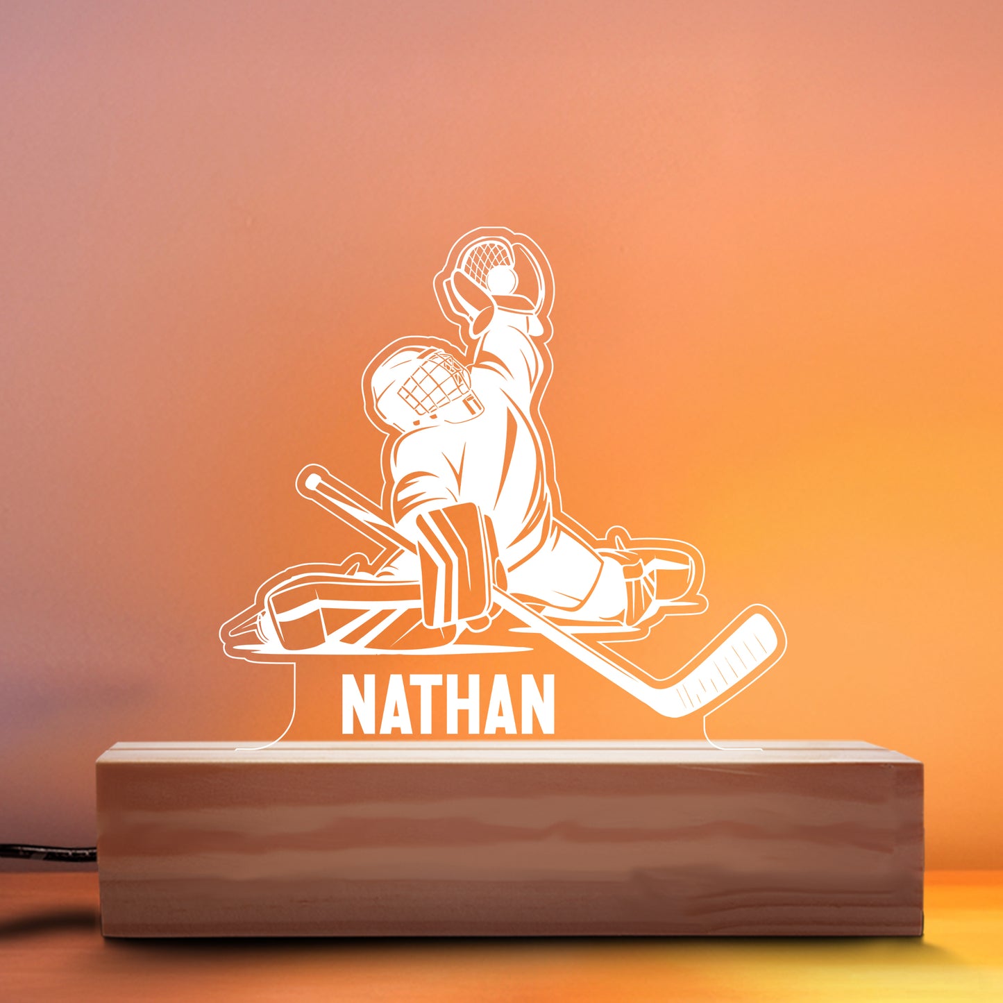 Hockey Goalie Nightlight