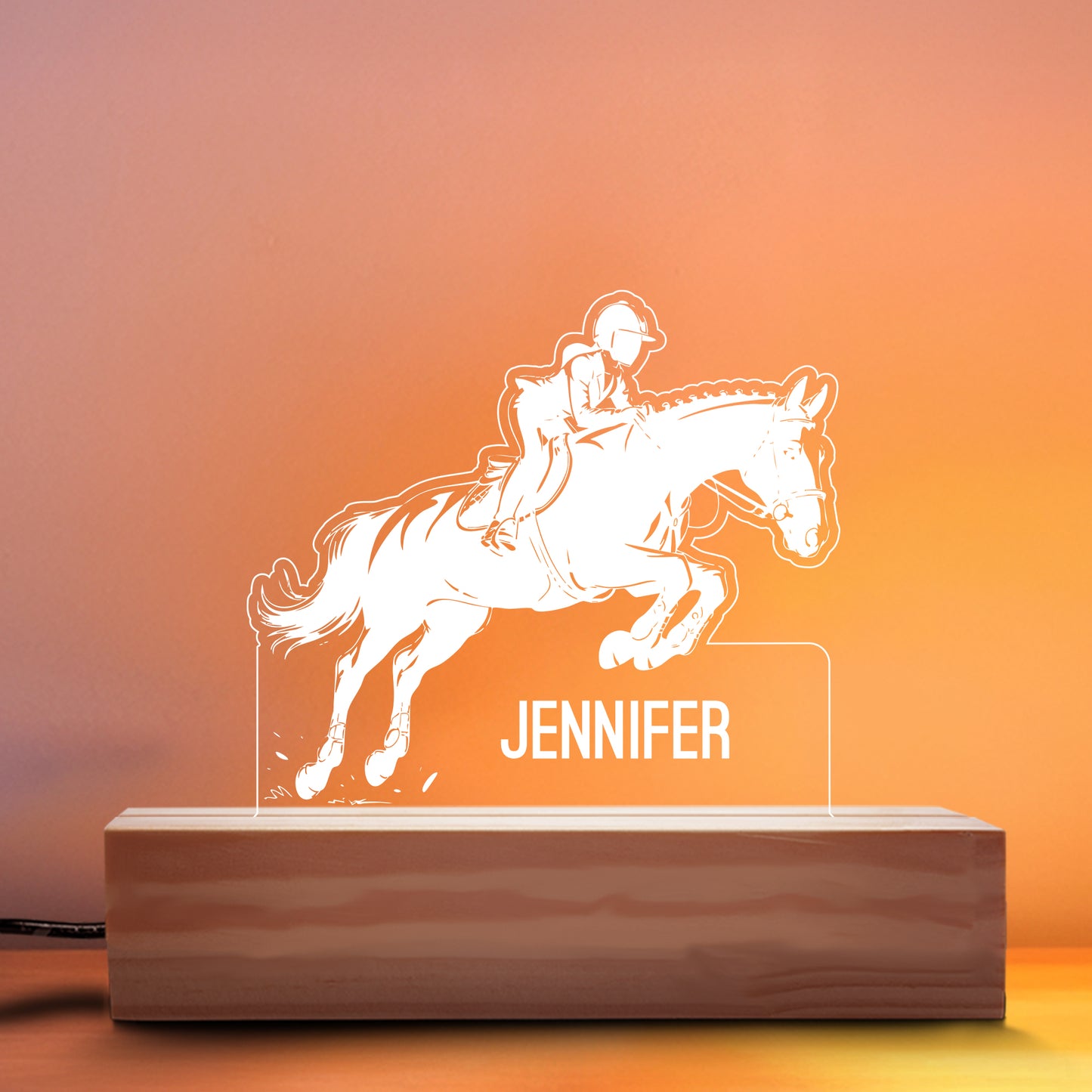 Equestrian Jump Nightlight