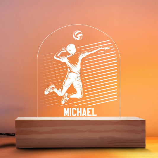 Volleyball Boy Nightlight