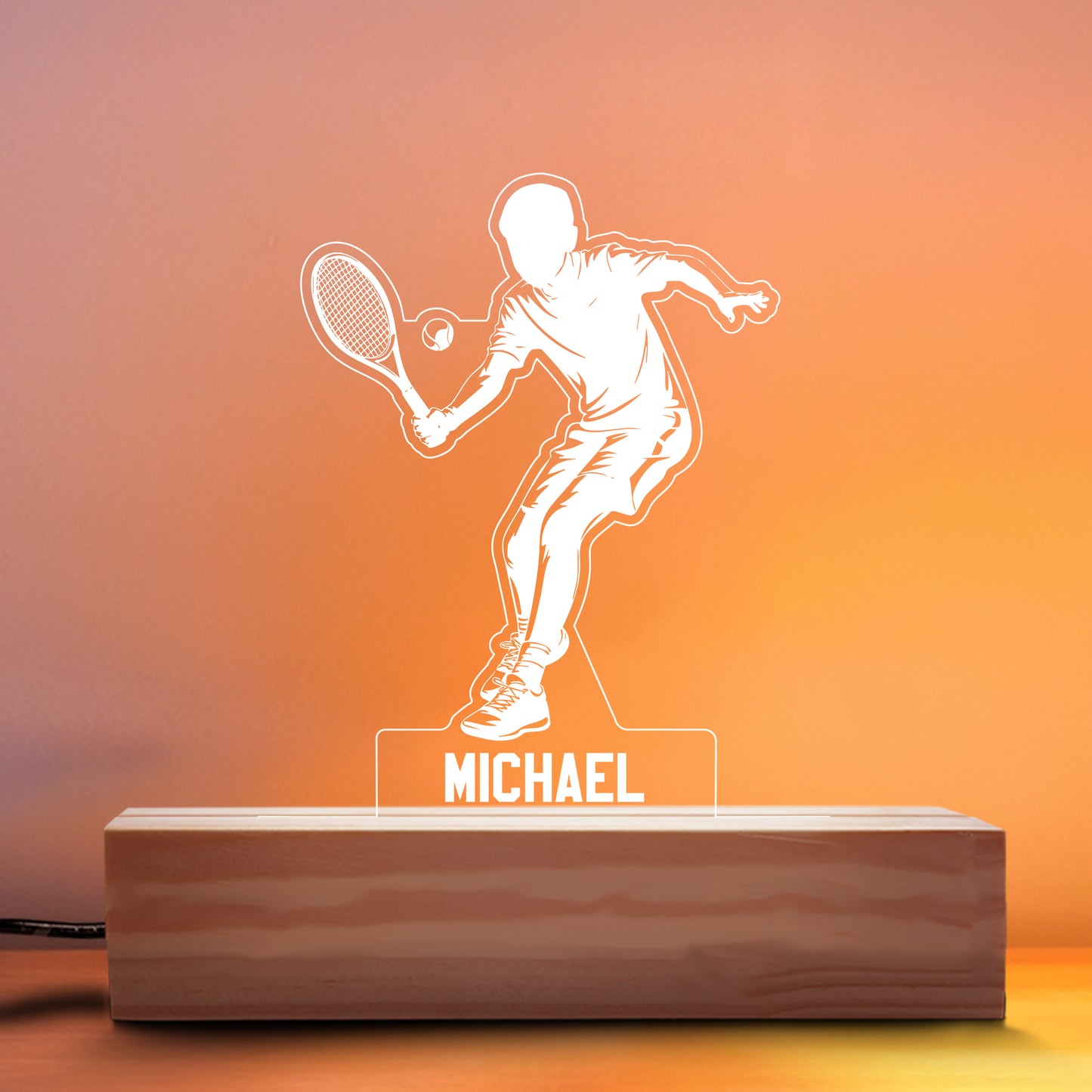 Tennis Boy Nightlight