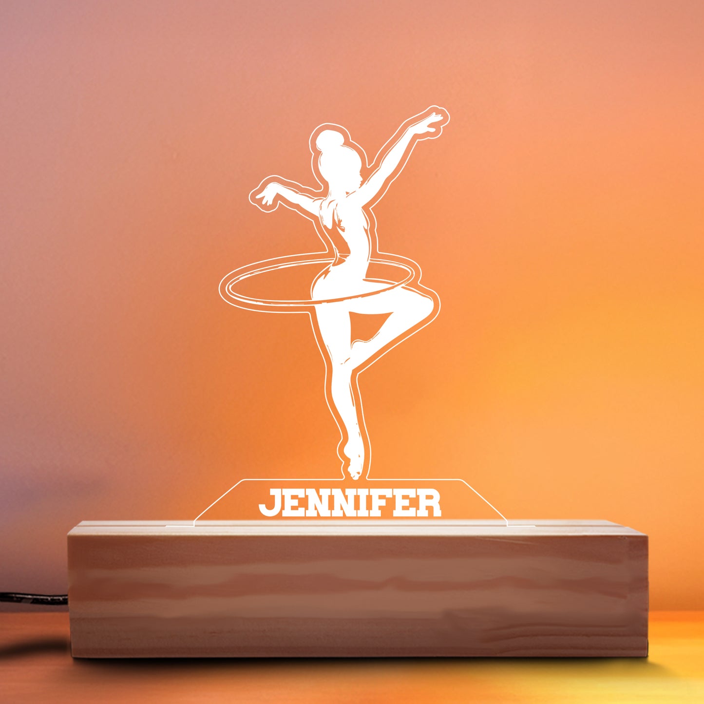 Gymnast Rhythmic Nightlight