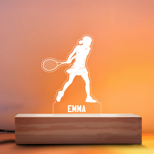 Tennis Girl Nightlight