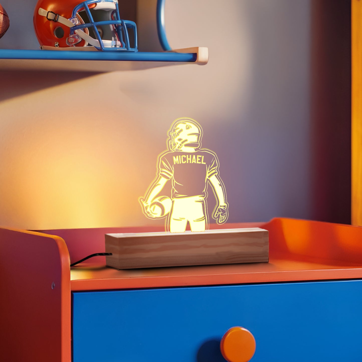 Football Star Nightlight