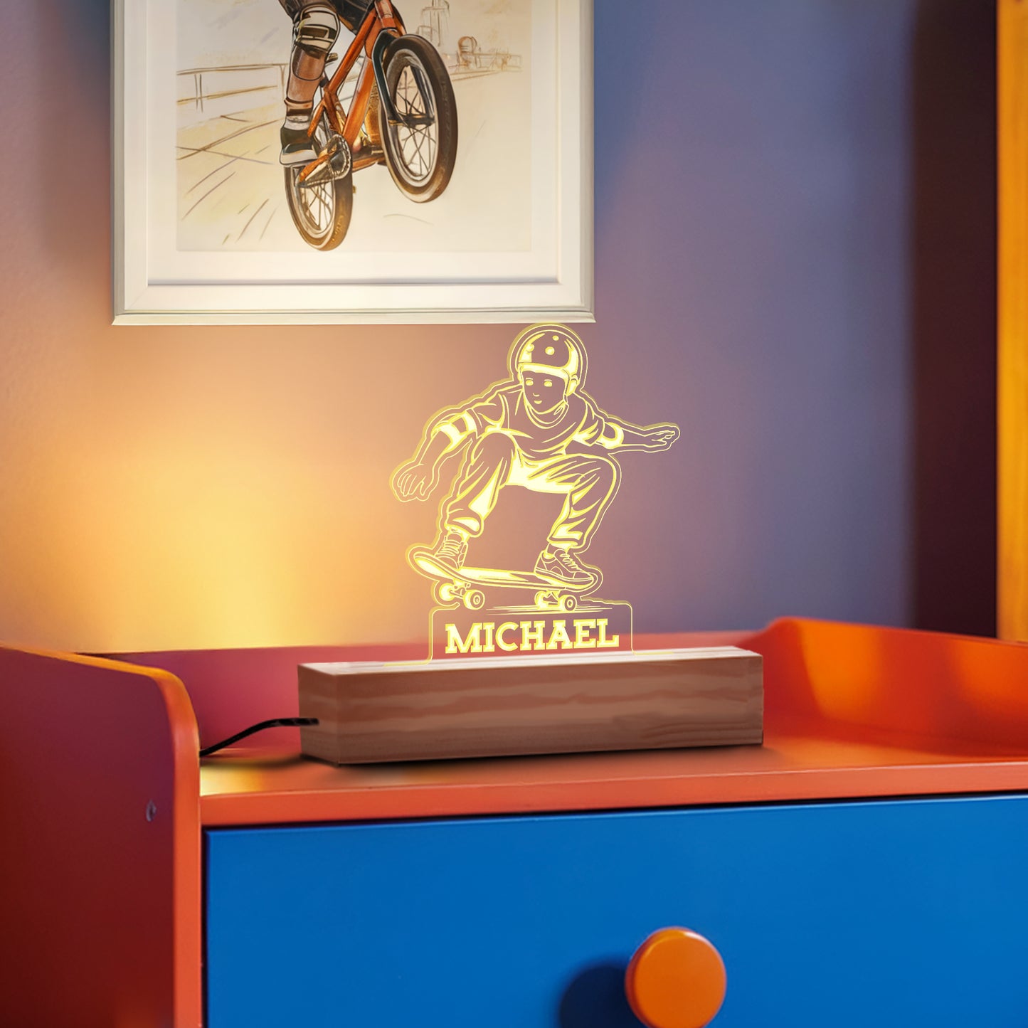 Skate Trick Nightlight