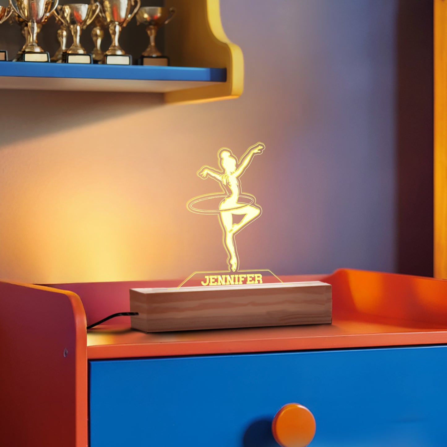Gymnast Rhythmic Nightlight
