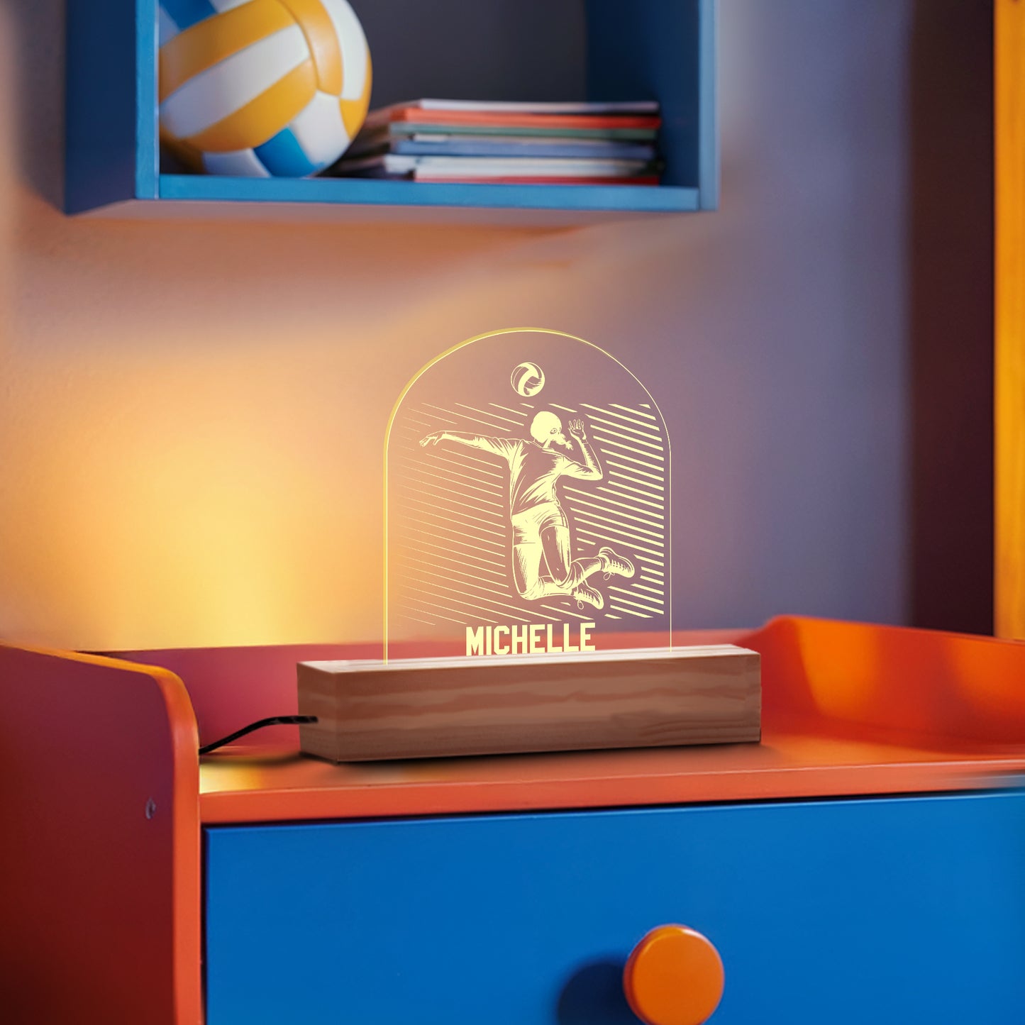 Volleyball Girl Nightlight