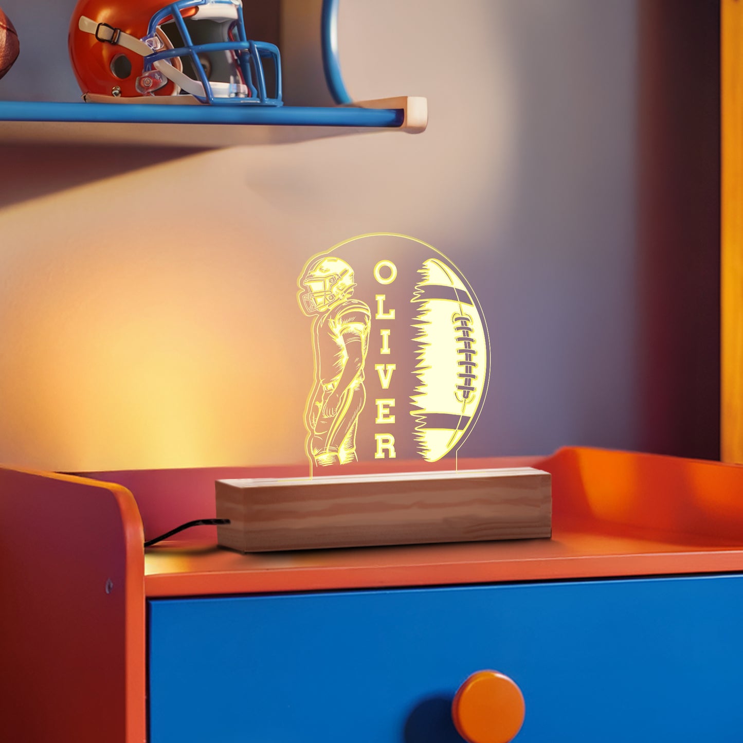 Football Player Nightlight