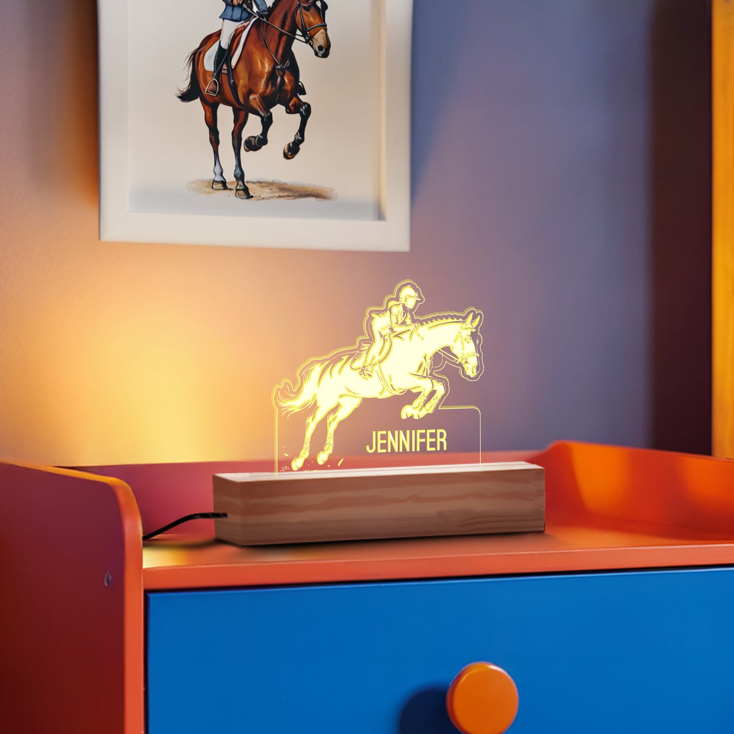 Equestrian Jump Nightlight
